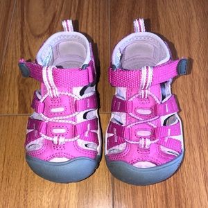 Keen Seacamp II CNX Toddler Shoes, Pink